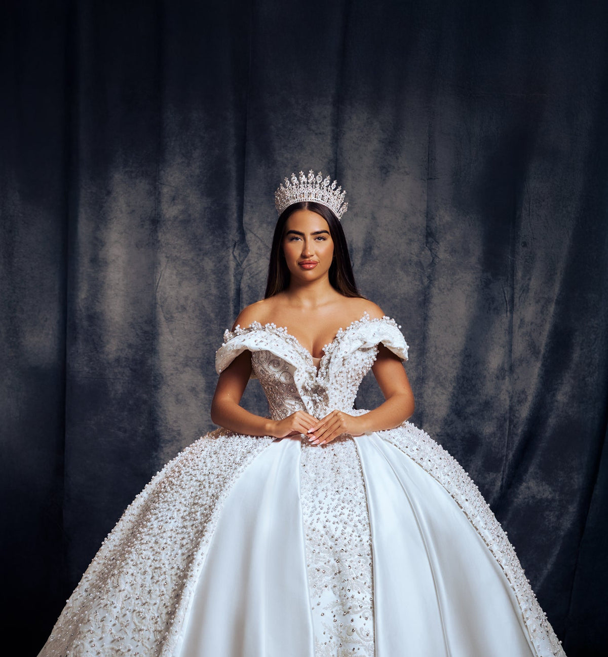Victorian Gem luxury ballgown wedding dress in London
